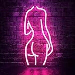 Erotic Lady Neon Sign